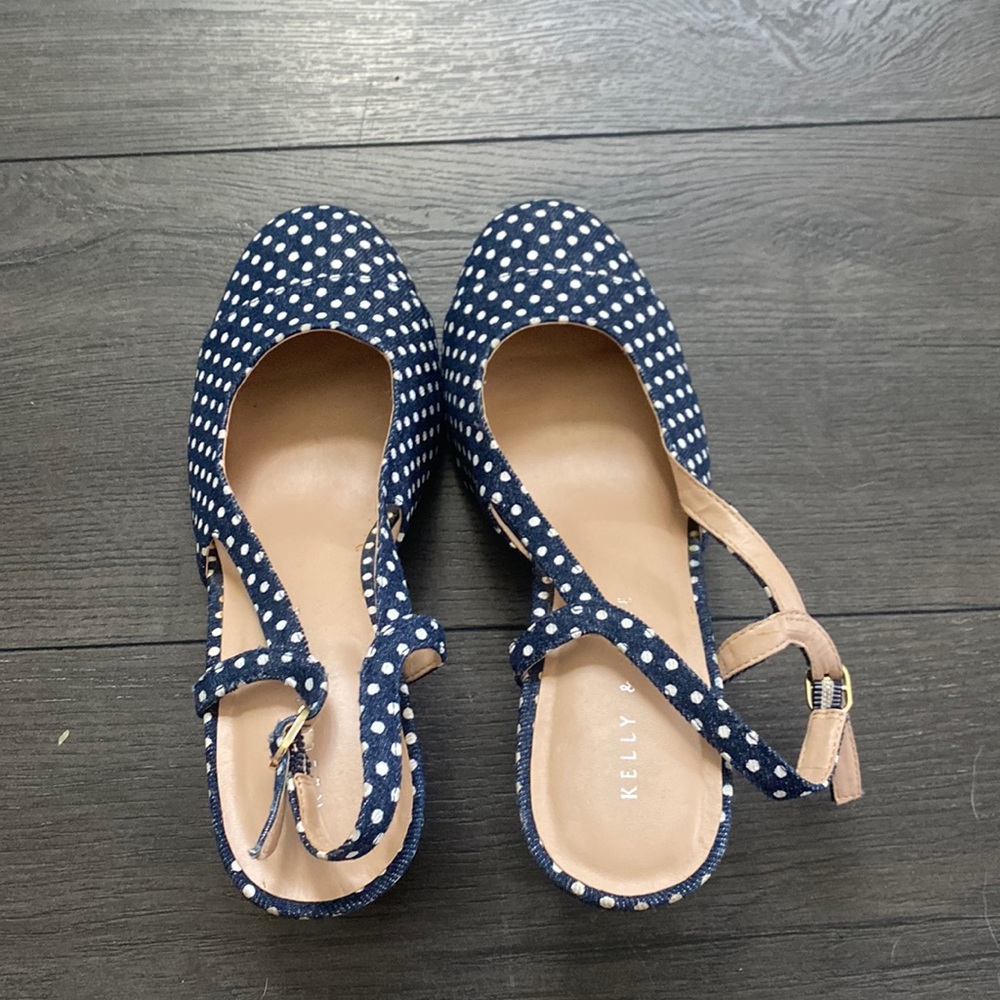 Kate and Kelly polka dot heels